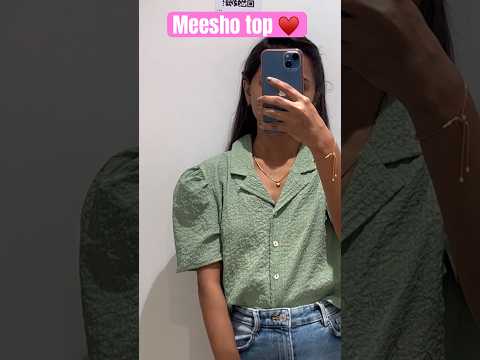 Meesho tops haul | *HUGE* meesho tops haul under 300 ony | #meesho #meeshohaul #meeshotops #shorts