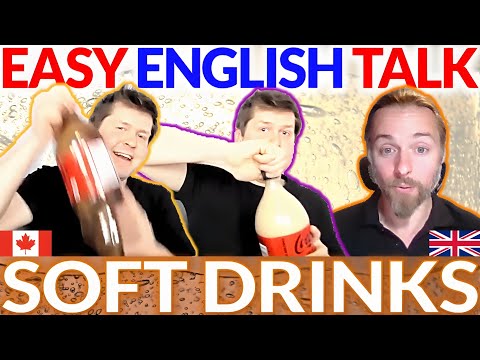 Drinking Coca-Cola 🥤 Easy English Conversation | Canadian and British English Comprehensible Input