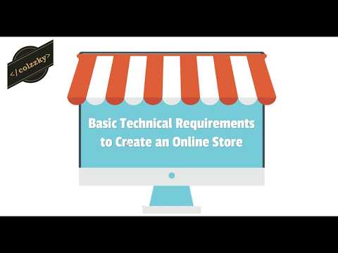 5 Basic Technical Requirements to Create an Online Store