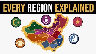 The 5 CULTURAL REGIONS of China Explained