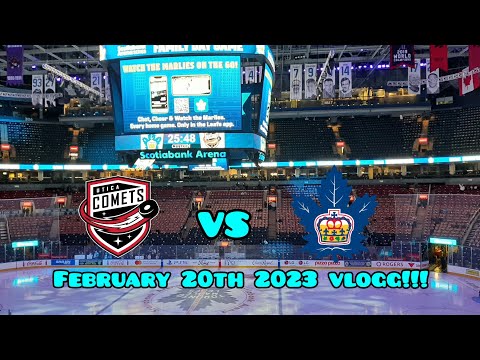 MARLIES VS COMETS GAME VLOGGG!!!! FEBRUARY 20TH 2023 MUST SEE