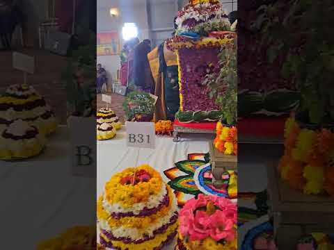 New York Batukamma celebrations 2024 #batukamma #usateluguvlogs #shorts