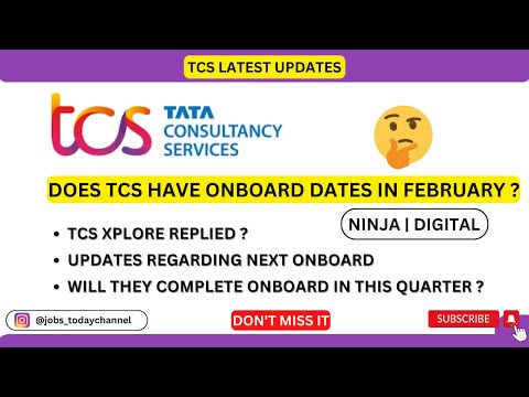 DOES TCS HAVE FEB ONBOARDING ? |NEXT ONBOARD| XPLORE MAIL |2022 BATCH|