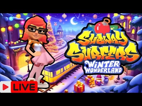 🔴 Subway Surfer game play Winter Wonderland live stream 🔴