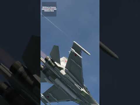 F-16A dog fight KILL Russian Su-30 【DCS:WORLD】#Shorts