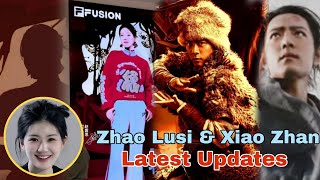 Zhao Lusi announced as the newest Fusion Fila endorser, Xiao Zhan movie trailer received praises