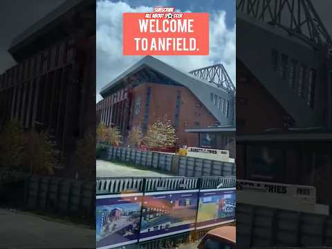 Welcome to Anfield! #football #soccer #anfield #liverpool #liverpoolfc #stadium