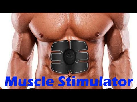 EMS Muscle Stimulator. Smart Fitness Abdominal Training Electric Body Weight Loss Slimming Device v2