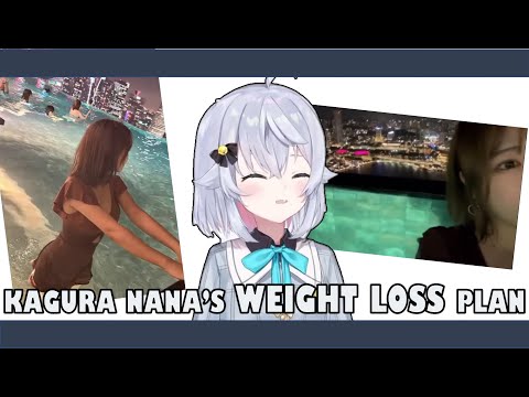 Kagura Nana's Weight Loss Plan 【Kagura Nana ENG SUB】