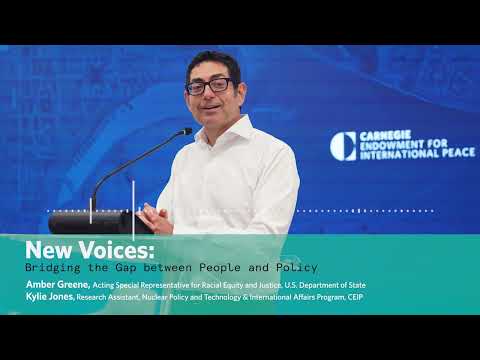 2024 New Voices, New Ideas: Keynote and Bridging the Gap between People and Policy