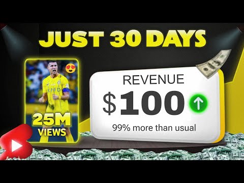 I Monetized a Shorts Green Screen Channel In 30 Days (insane Result 😍)