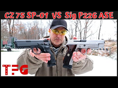 CZ 75 SP-01 VS Sig Sauer P226 ASE - TheFirearmGuy