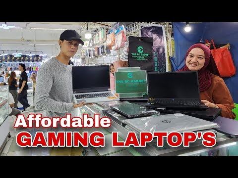 Mga Affordable GAMING LAPTOP'S dito sa Greenhills Shopping Center