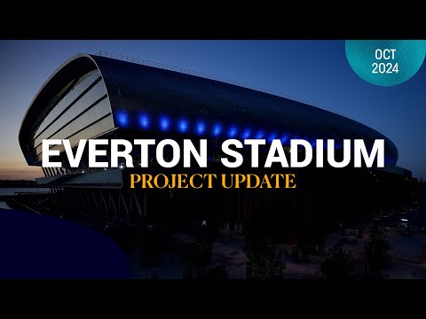 UNDER THE LIGHTS  🔵🤩 | Latest footage from Everton Stadium