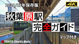 【4K】AKIHABARA station perfect guide