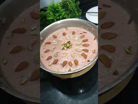 Rooh Afza Ki Kheer| #ricekheer #gulabikheer #roohafza #shorts