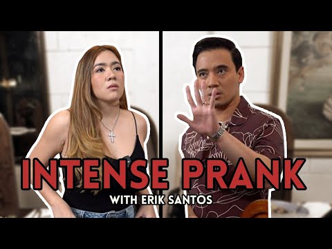 INTENSE PRANK WITH ERIK SANTOS | Love Angeline Quinto