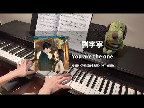 刘宇宁 - You Are the One 钢琴抒情版【你的谎言也动听 A Beautiul Lie OST】主题曲Theme Song Piano Cover | 钢琴谱 Piano Sheet