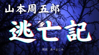 【朗読】山本周五郎「逃亡記 」　　  朗読・あべよしみ