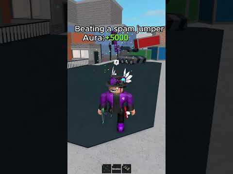 HOW TO LOSE AURA | Use code CON for 10% off Luger GG! | #mm2 #mm2roblox #viral #fyp