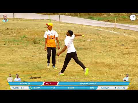 SAMI FINAL MATCH AT SP 11 VS AKSHAY 11 Kolegaon Premier League 2024 || KPL 2024