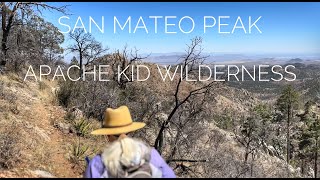 Best Views in New Mexico? San Mateo Peak Trail, Apache Kid Wilderness