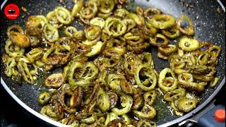 చేదులేకుండా కాకరకాయ వేపుడు | Kakarakaya Fry in Telugu | Kakarakaya Vepudu Recipe | Bitter Gourd Fry