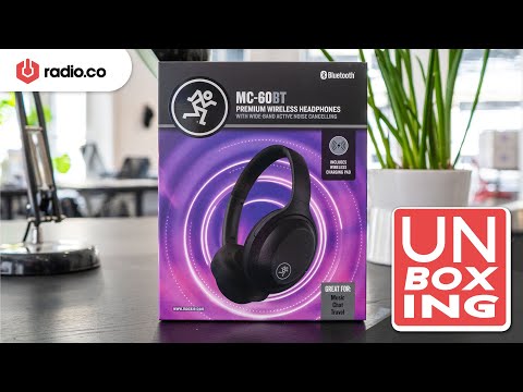 Mackie MC-60BT Headphones - Unboxing & First Impressions