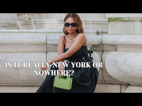 NYC VLOG: IS IT REALLY NEW YORK OR NOWHERE? LAST TIME I'M ADDRESSING THIS...| DadouChic