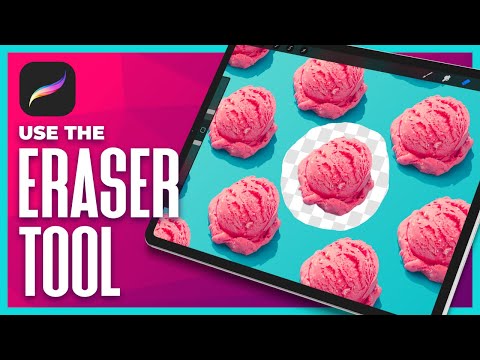 How To Erase In Procreate Using The Eraser Tool