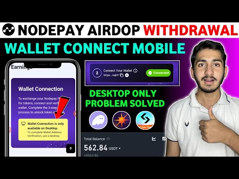 Nodepay Airdrop wallet connect on mobile | Nodepay wallet connection problem | Nodepay new update