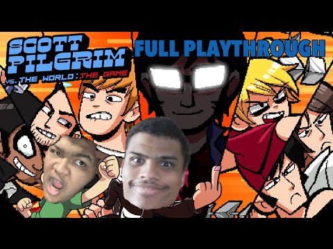 Scott Pilgrim VS The World The Game FULL PLAYTHROUGH w/@ArekkusuTM