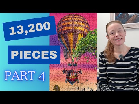 13,200 PIECE JIGSAW PUZZLE!! Visionaria by Clementoni (Part 4) #puzzle #jigsawpuzzle