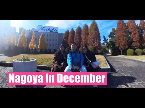 Nagoya Japan in December | Noritake Garden | Hotel S-Plus | Super Book Off Bazaar