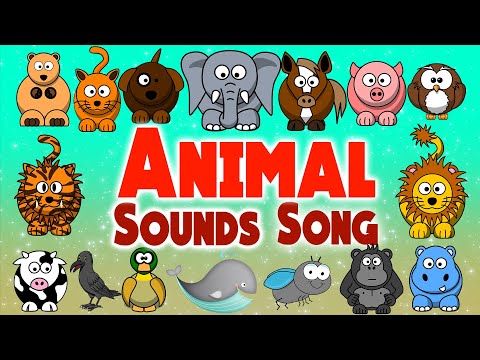 Animal Sounds Song | Animal Sounds for Babies | LittleKidsTV