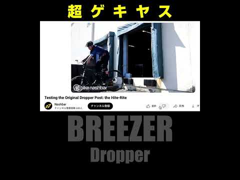 ゲキヤスの世界初ドロッパー [質実剛健/超硬派] ブリーザーのドップラー #BREEZER #DOPPLER #DOPPLERPRO #ロードバイク紹介 #グラベルロード #グラベル