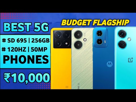 Top 5 Best 5G Smartphones Under ₹10000 January 2024 | Best Mobile Under 10000