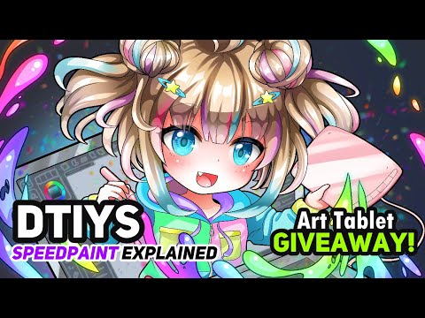 Chibi Speedpaint Explained! [Featuring the XP Pen Deco LW Art Tablet]