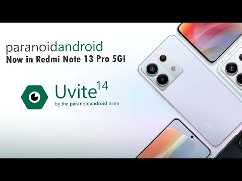 Paranoid Android Uvite 14 ROM Easy Install Flash Guide | Redmi Note 13 Pro 5G (garnet)