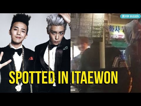 BIGBANG GD & TOP Spotted In Public For The First Time Since His Scandal