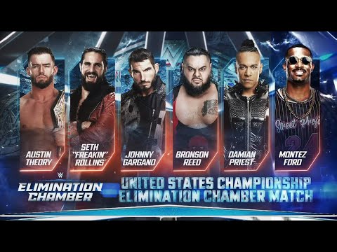 WWE Elimination Chamber 2023 Official And Full Match Card HD