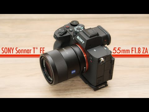 SONY「Sonnar T* FE 55mm F1.8 ZA. SEL55F18Z」ソニーツァイス単焦点ゾナータイプ 純正の標準レンズとしては画質・サイズ・価格のバランス良し