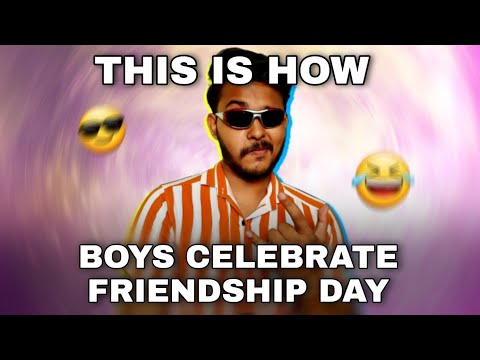 This Is How Boys Celebrate Friendship Day 😎🤣 #friendshipday #aruj #funny #shorts