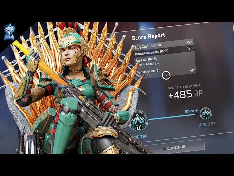 CRAZY Ranked Gameplay With LOBA In Apex legends season 16 #apexlegendsranked #loba #apexranked