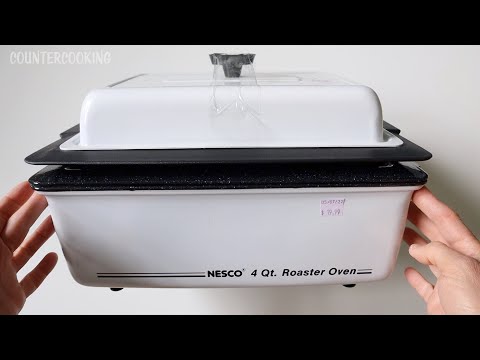 Nesco 4 Qt Roaster Oven Review + Roasted Vegetables And Chicken