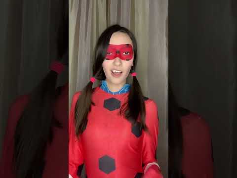 Маринетт или Леди Баг? #ледибаг #cosplay #блогер #ladybug #косплей