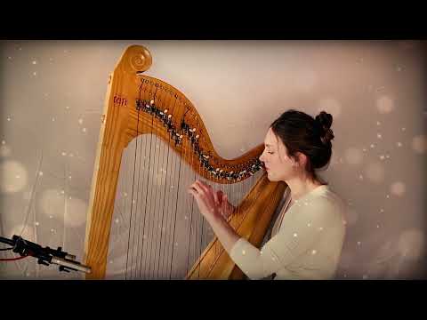 Golden Slumbers - beautiful easy lullaby for solo lever harp