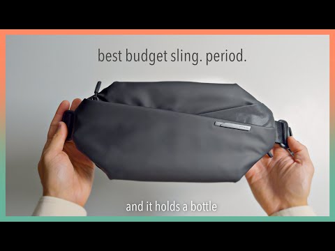 Inateck Sling Bag 4L Review - the BEST crossbody sling bag under $50