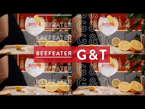 How To Make a Simple Gin & Tonic with Beefeater Gin | Behind the Bar