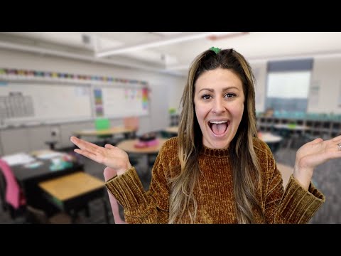 NEW CLASSROOM REVEAL!! - Final setup and tour